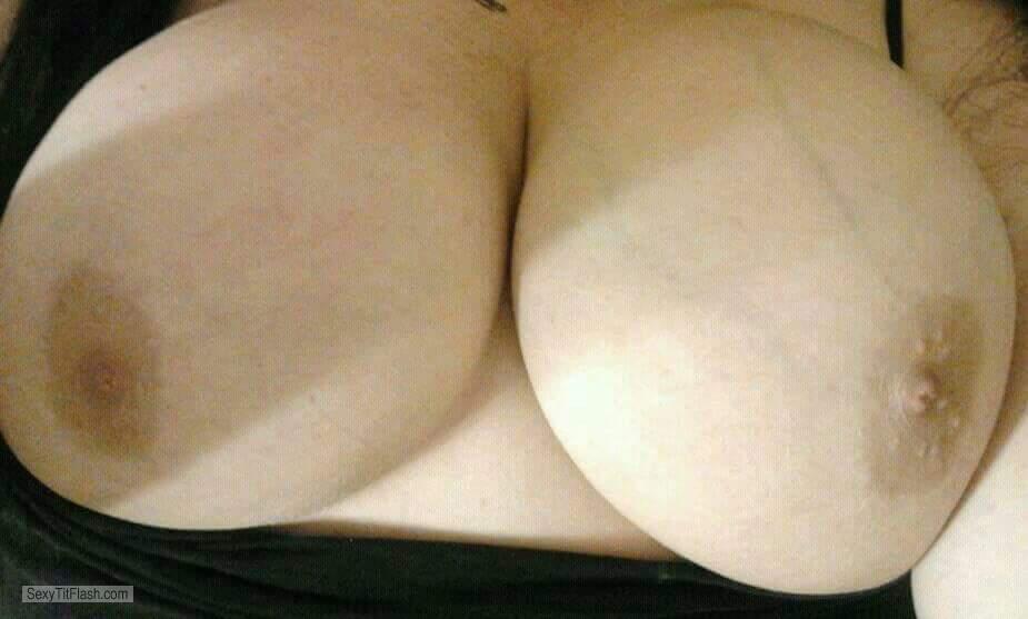 Tit Flash: My Very Big Tits (Selfie) - Kelly from Canada